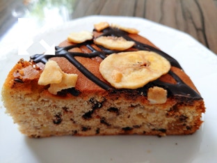 Schoko-Bananen-Kuchen, zum Reinbeissen. © Cafe Böhnchen